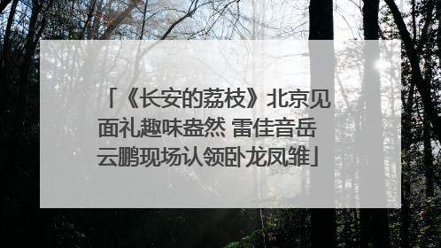 《长安的荔枝》北京见面礼趣味盎然 雷佳音岳云鹏现场认领卧龙凤雏
