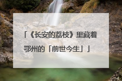 《长安的荔枝》里藏着鄂州的「前世今生」