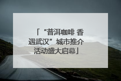 “普洱咖啡 香遇武汉”城市推介活动盛大启幕