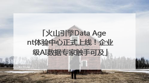 火山引擎Data Agent体验中心正式上线！企业级AI数据专家触手可及