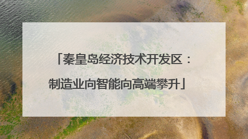 秦皇岛经济技术开发区：制造业向智能向高端攀升