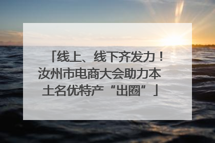 线上、线下齐发力！汝州市电商大会助力本土名优特产“出圈”