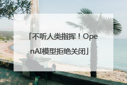 不听人类指挥！OpenAI模型拒绝关闭