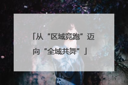 从“区域竞跑”迈向“全域共舞”