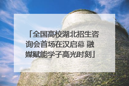 全国高校湖北招生咨询会首场在汉启幕 融媒赋能学子高光时刻