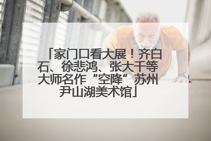 家门口看大展！齐白石、徐悲鸿、张大千等大师名作“空降”苏州尹山湖美术馆