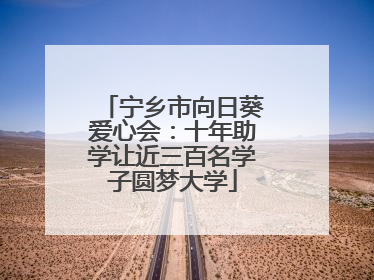 宁乡市向日葵爱心会：十年助学让近三百名学子圆梦大学