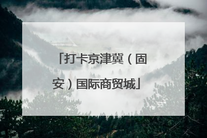 打卡京津冀（固安）国际商贸城