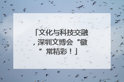 文化与科技交融，深圳文博会“徽”常精彩！
