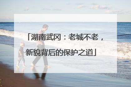 湖南武冈：老城不老，新貌背后的保护之道