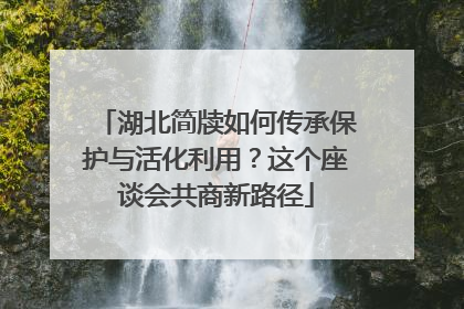 湖北简牍如何传承保护与活化利用？这个座谈会共商新路径