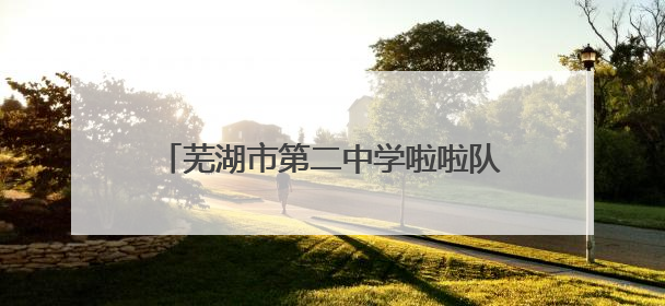 芜湖市第二中学啦啦队在全国啦啦操锦标赛（中大组）中勇夺三金