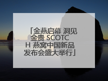 金燕启幕 洞见金贵 SCOTCH 燕窝中国新品发布会盛大举行