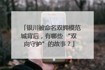 银川被命名双拥模范城背后，有哪些 “双向守护”的故事？