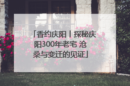 香约庆阳丨探秘庆阳300年老宅 沧桑与变迁的见证