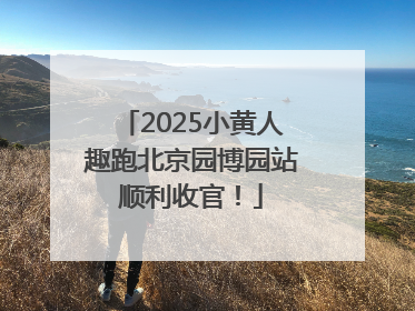 2025小黄人趣跑北京园博园站顺利收官！
