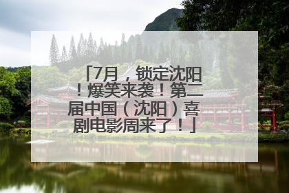 7月，锁定沈阳！爆笑来袭！第二届中国（沈阳）喜剧电影周来了！