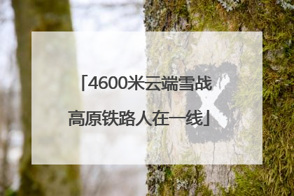 4600米云端雪战 高原铁路人在一线
